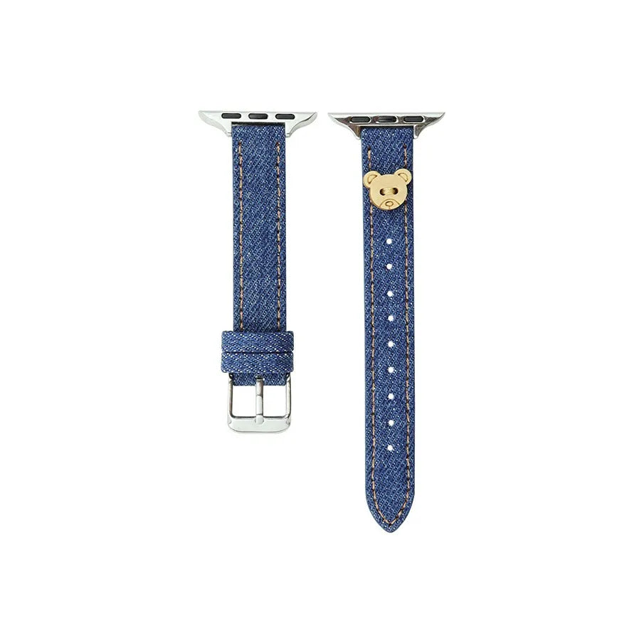 Apple Watch Leather Strap | Cute Bear