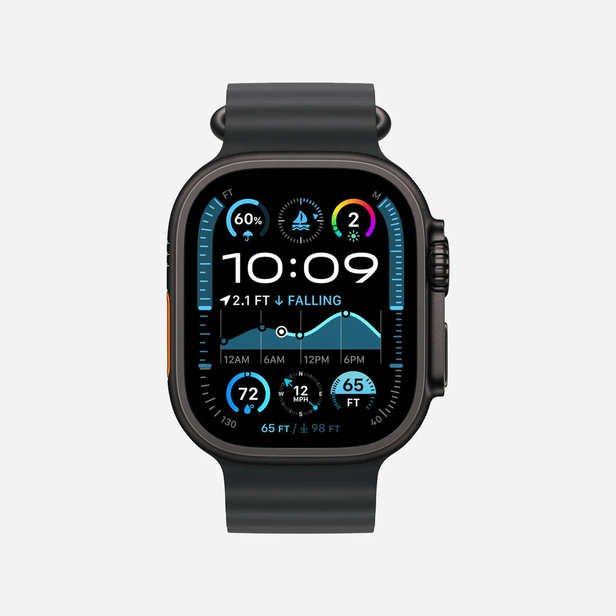 Apple Watch Ocean band#color_black-black