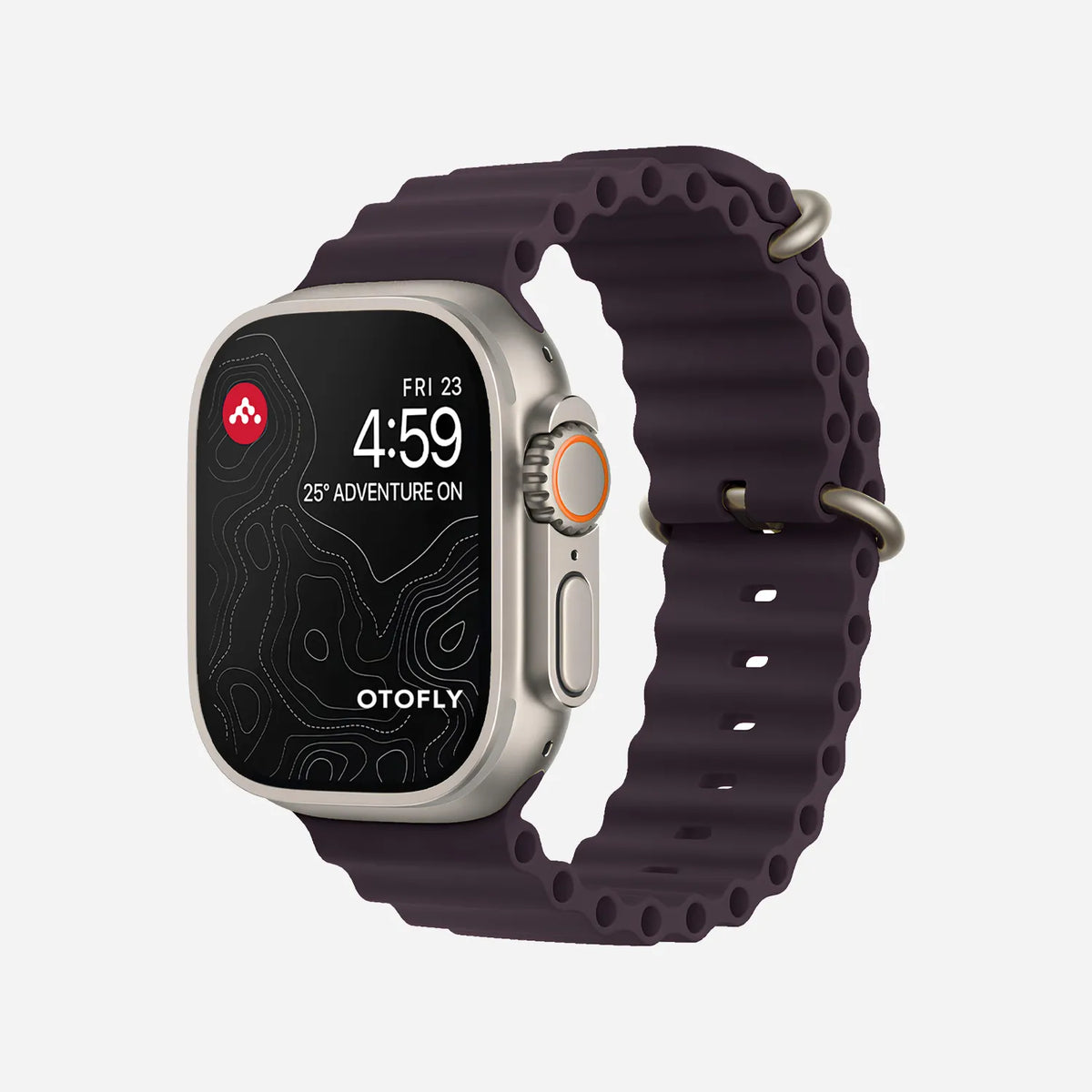 Apple Watch Ocean Band#color_berry