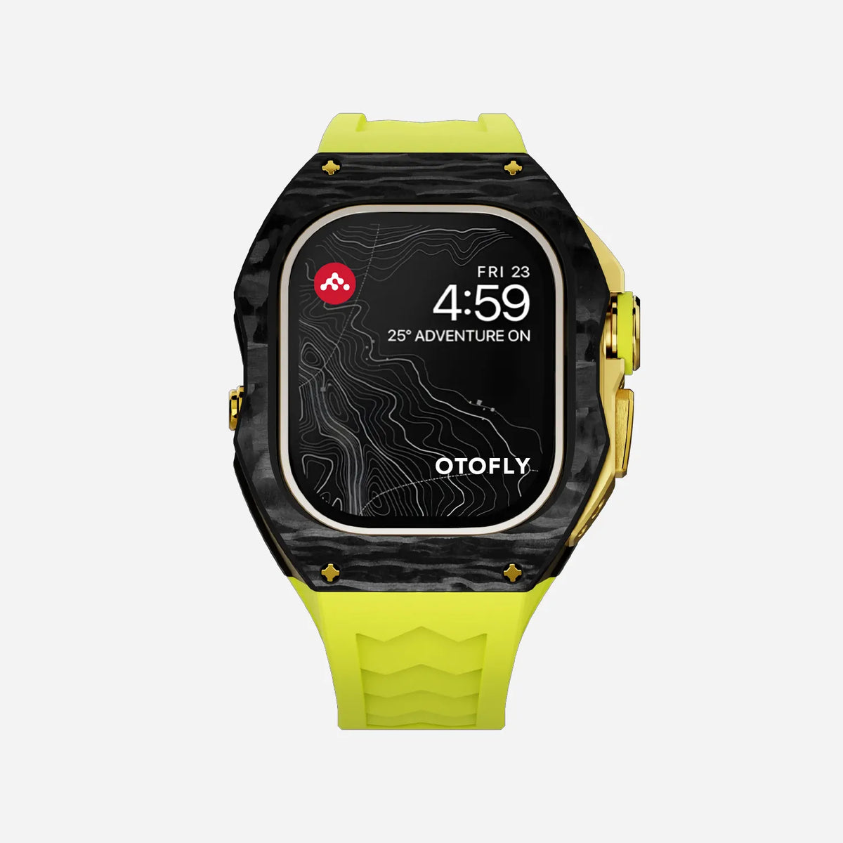 Apple Watch Ultra Gehäuse Schwarz Carbon - CS