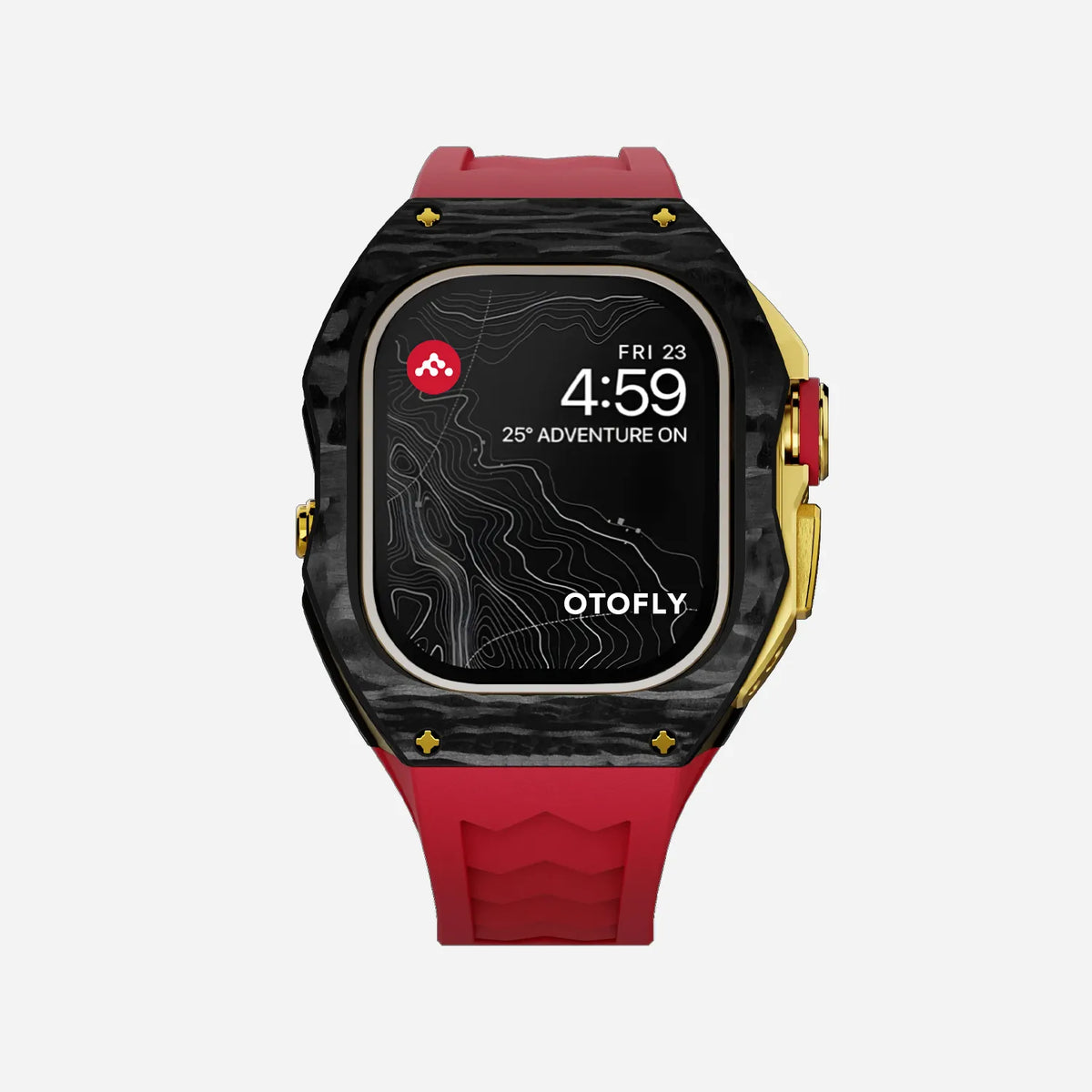 Apple Watch Ultra Gehäuse Schwarz Carbon - CS