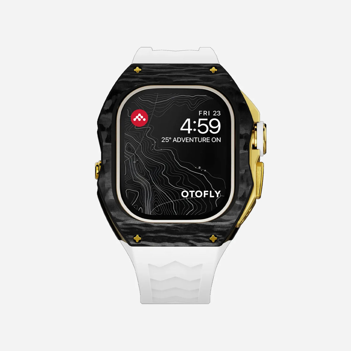 Apple Watch Ultra Gehäuse Schwarz Carbon - CS