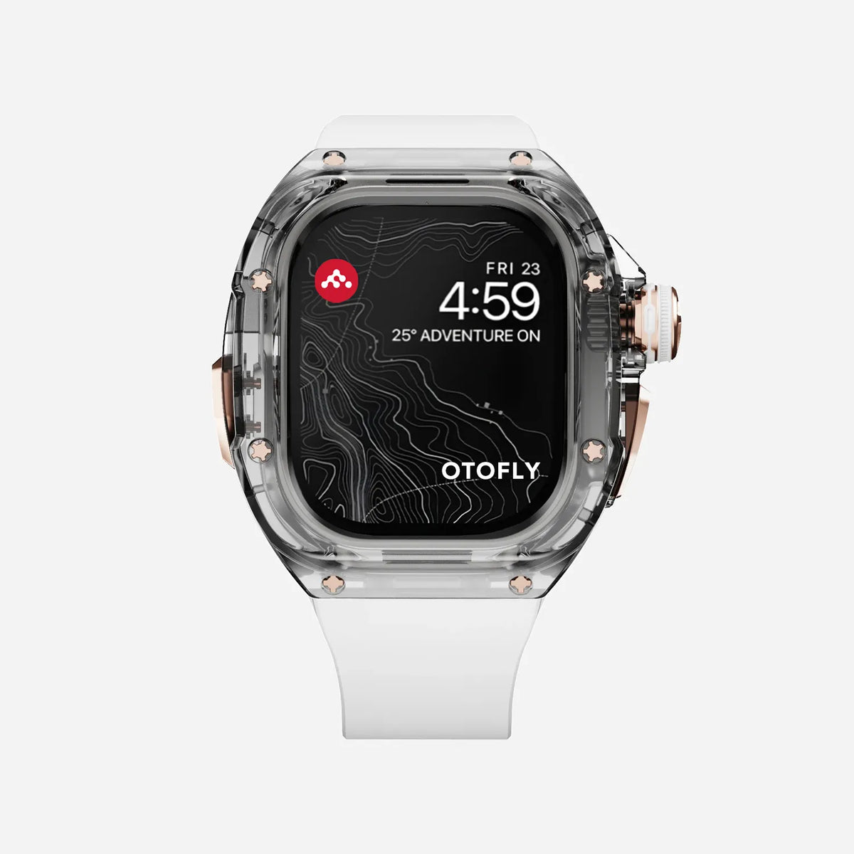 Apple Watch Ultra Gehäuse Schwarz Kristall - RM