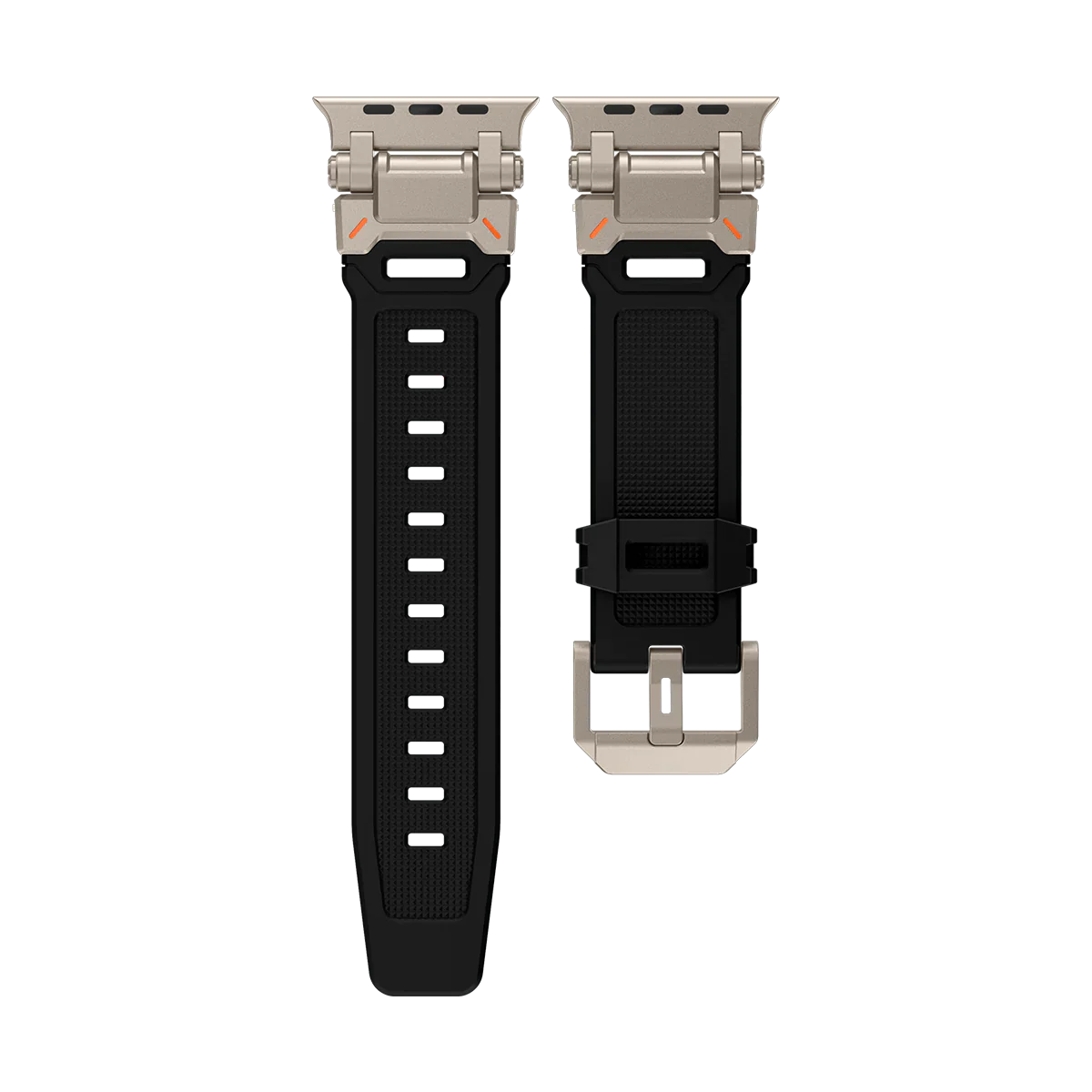 Apple Watch Ultra mech band#color_titanium black
