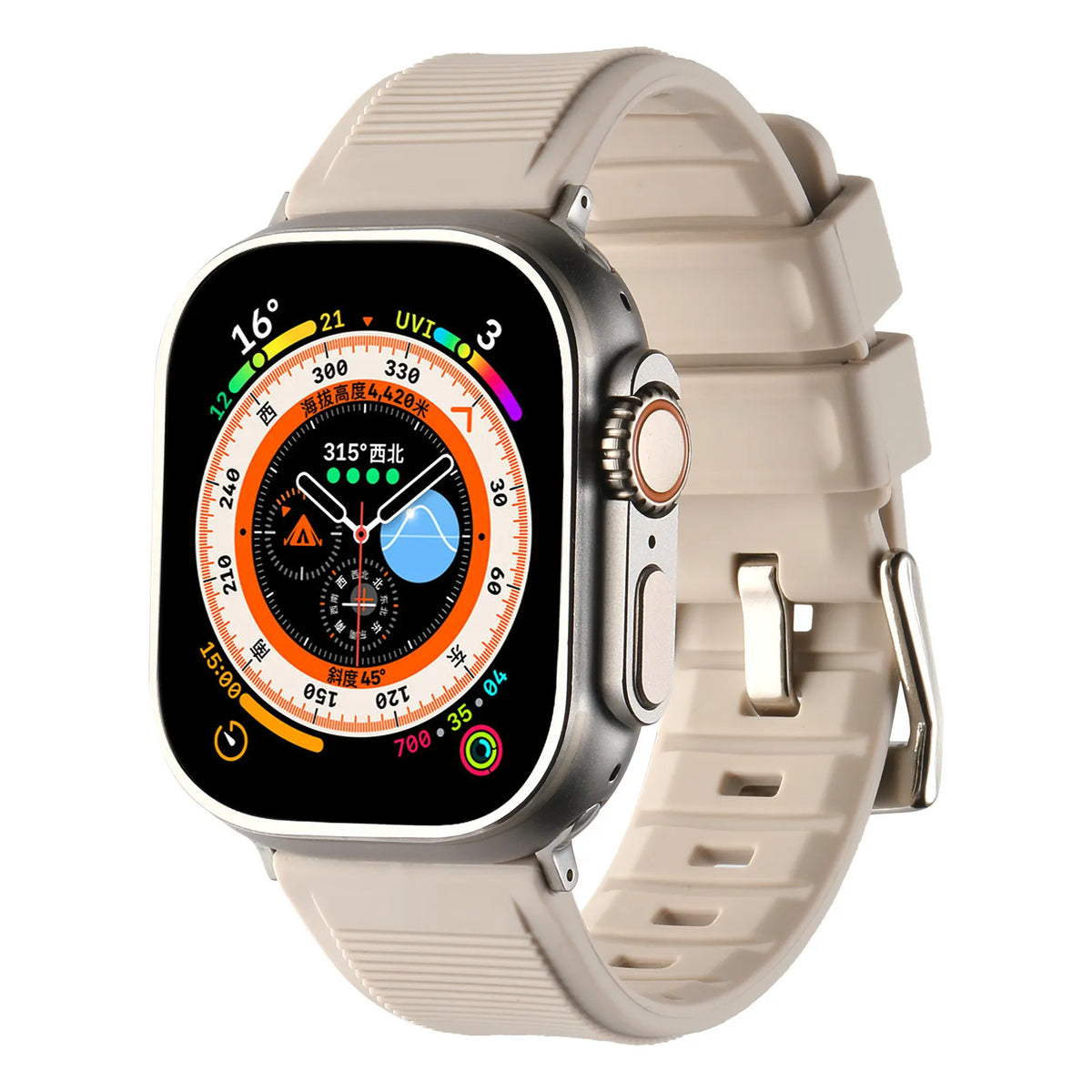 Apple Watch rugged band#color_starlight