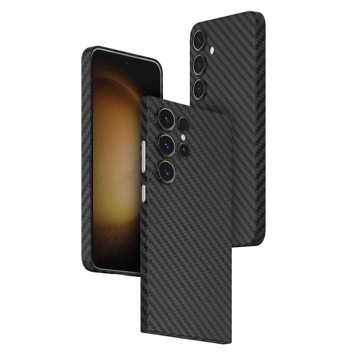 Dünne Hülle aus Aramidfaser für Galaxy S24 Plus