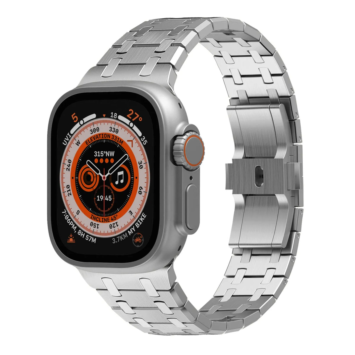 Apple Watch steel band#color_silver