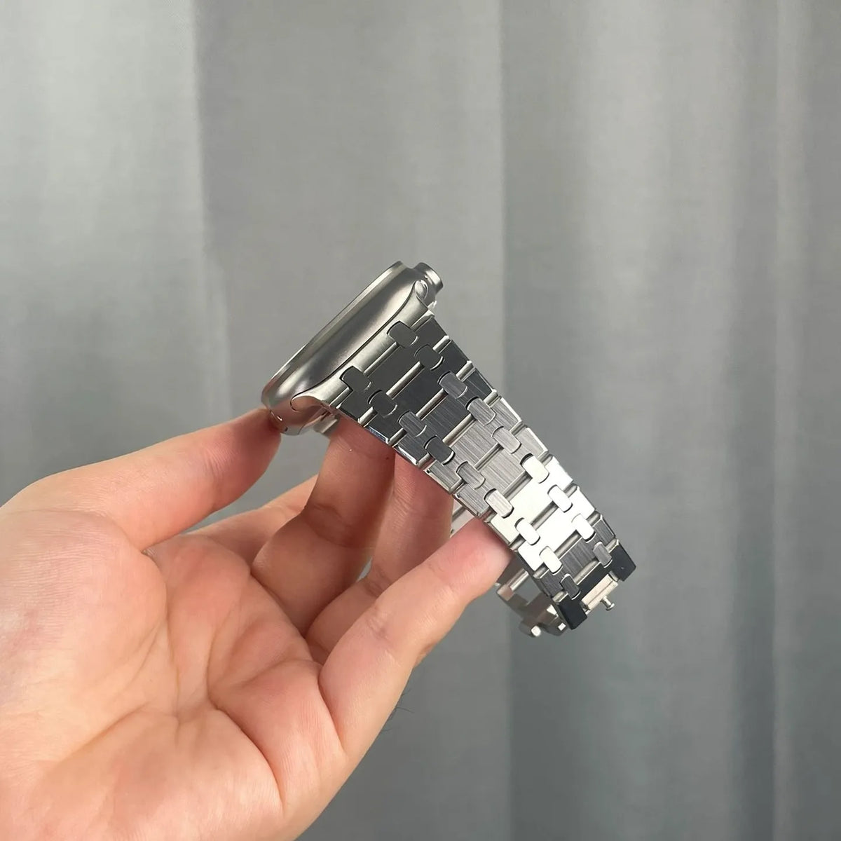 Apple Watch steel band#color_silver