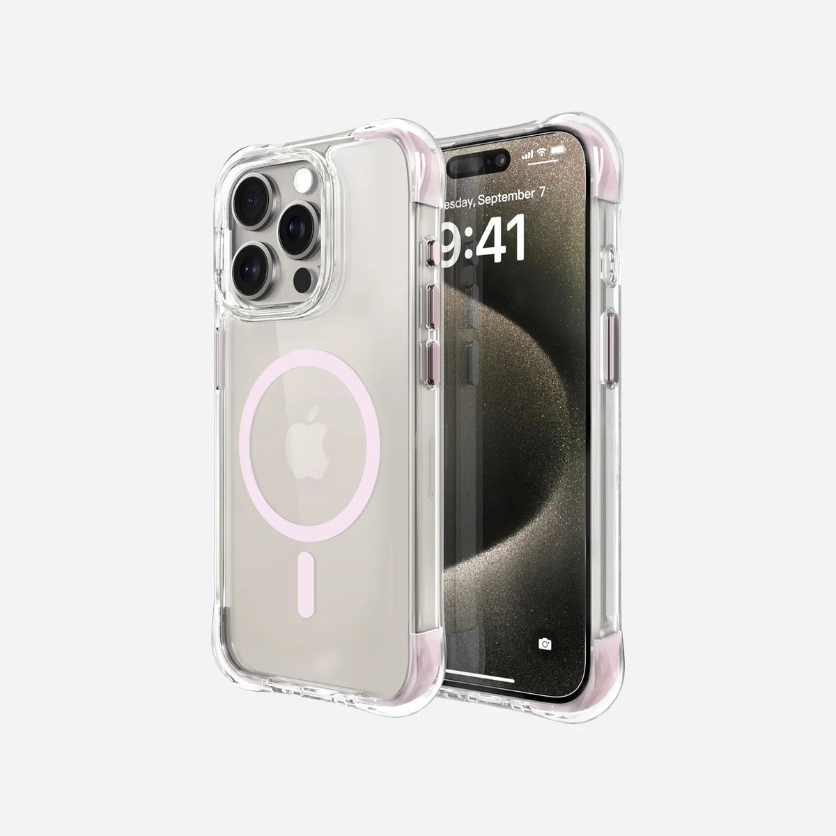 iPhone 15 Pro Max Airbag Clear Case with MagSafe