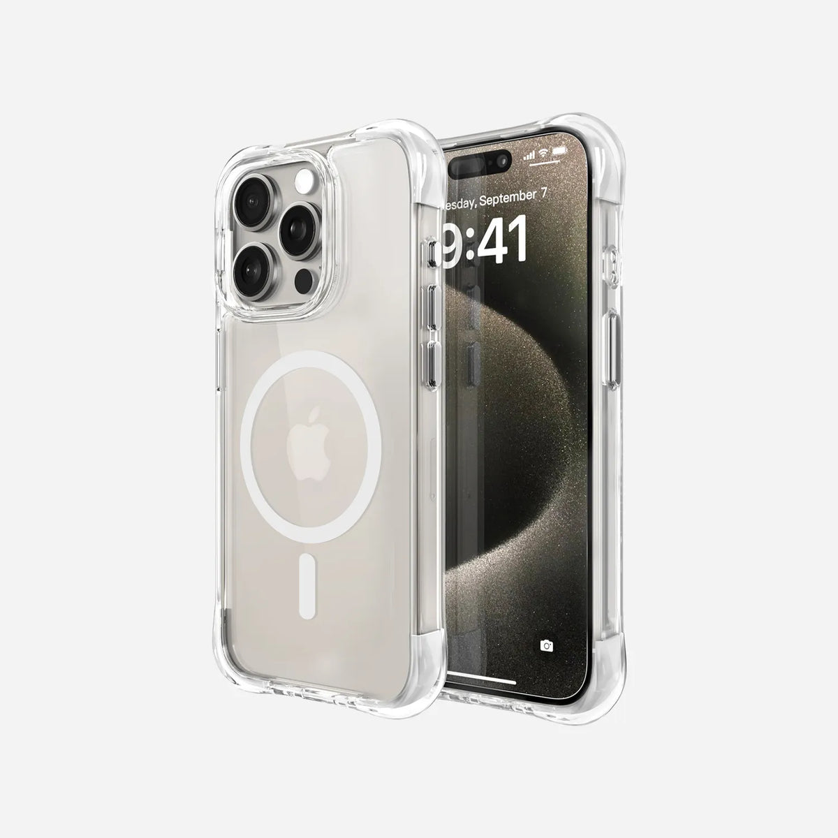 iPhone 15 Pro Max Airbag Clear Case with MagSafe
