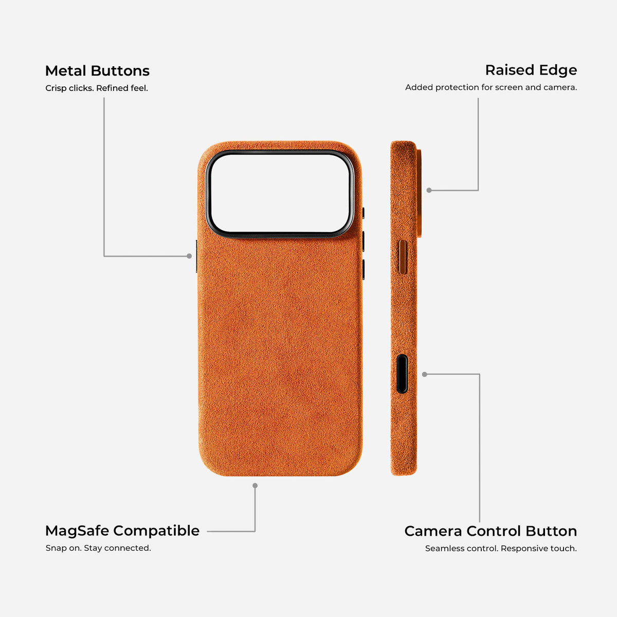 iPhone 18 Pro Max Alcantara Case