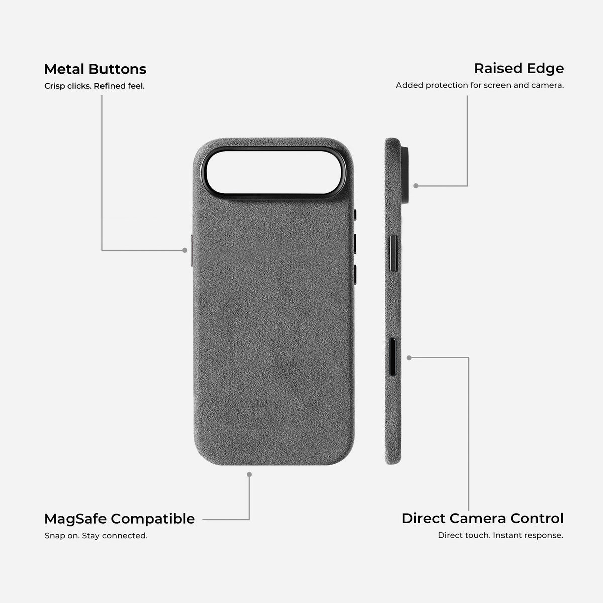 iPhone Air Alcantara Case