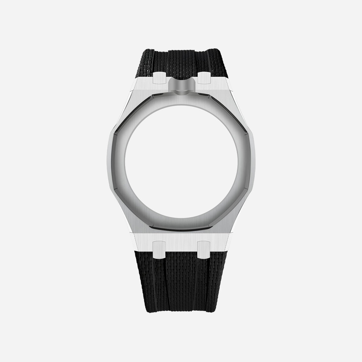 Rubber Strap & Case for AP x Swatch Royal Pop OCHO NEGRO