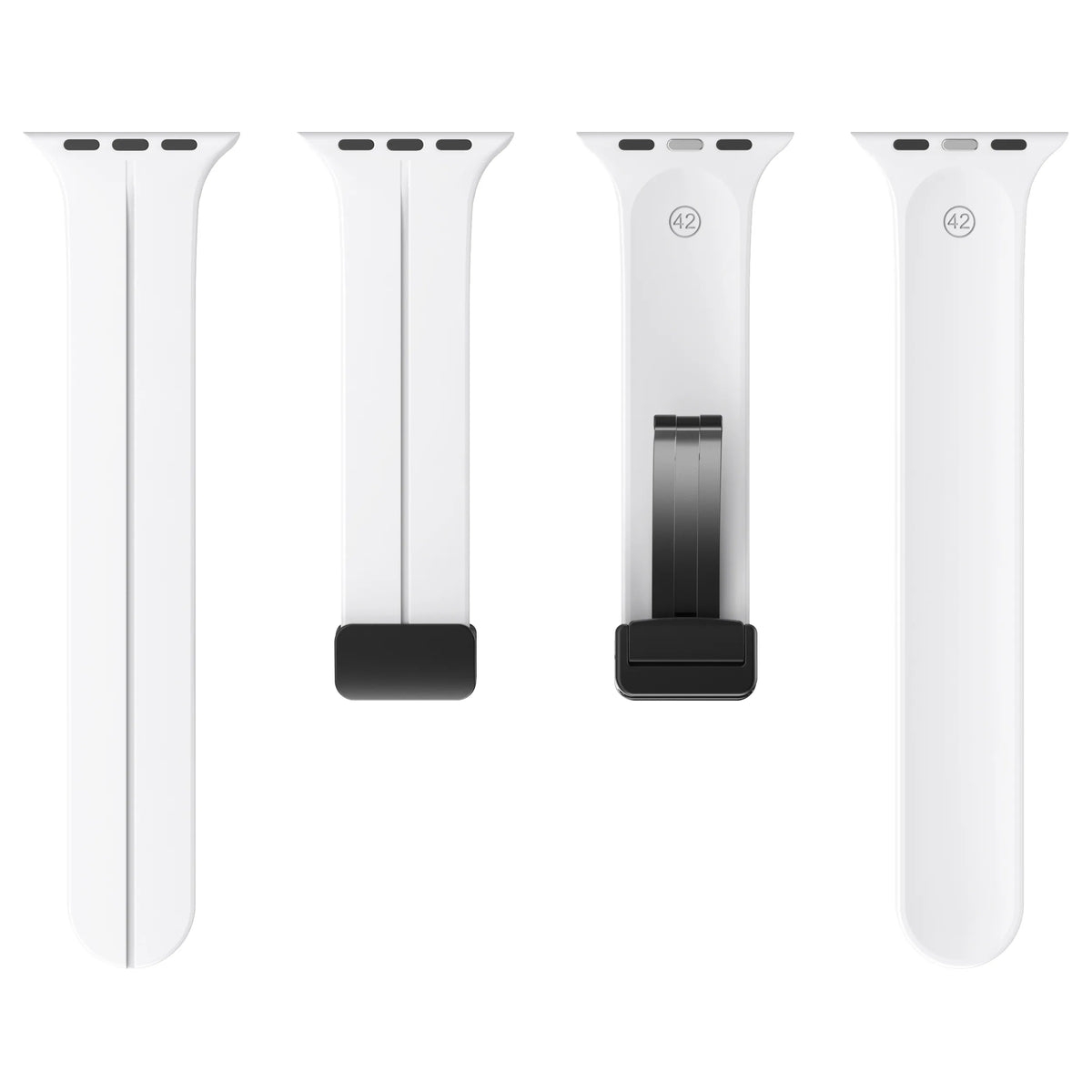 Magnetic sports band - white#color_white