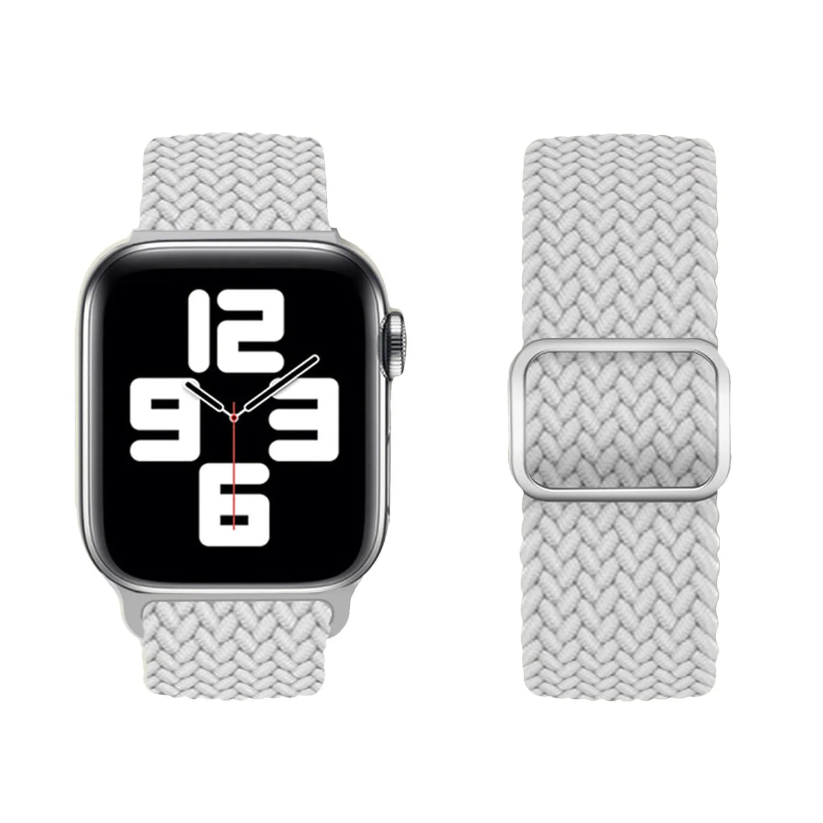 Adjustable Apple Watch Braided Loop#color_gray