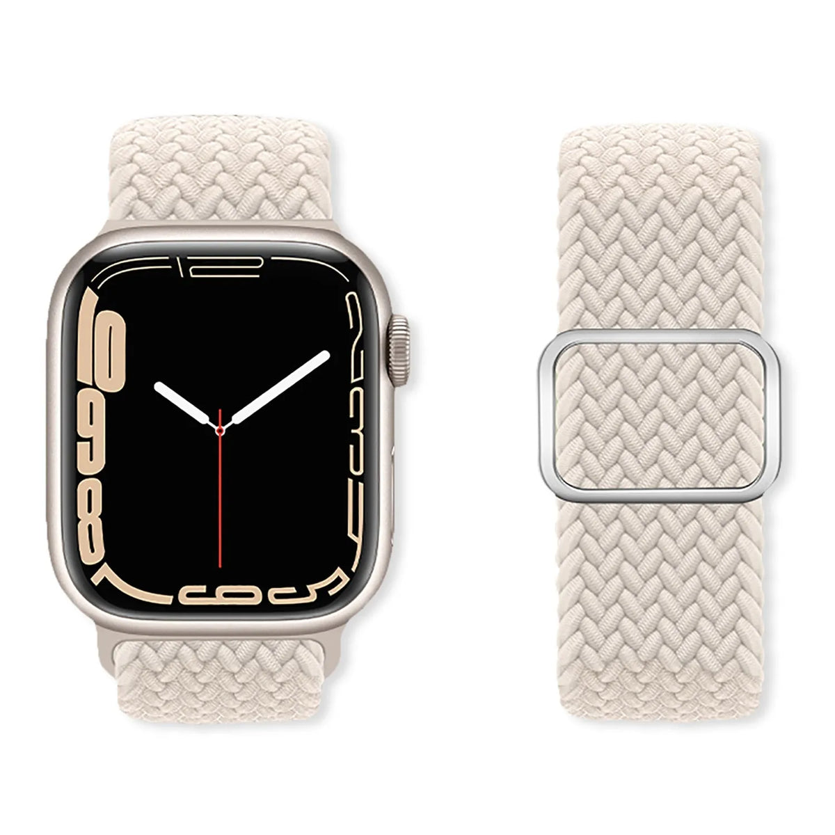 Adjustable Apple Watch Braided Loop#color_starlight