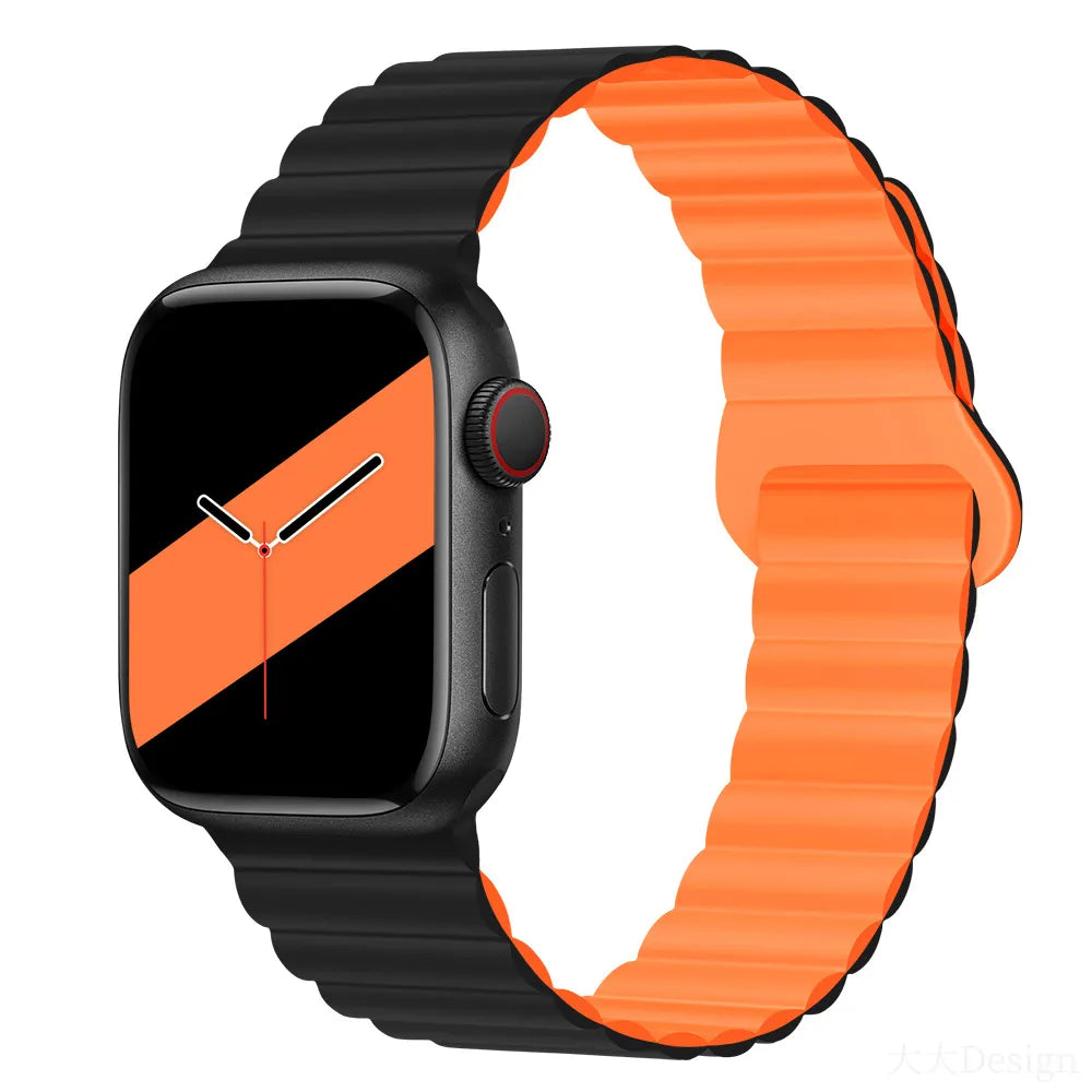 Apple Watch Magnetic Silicone Loop