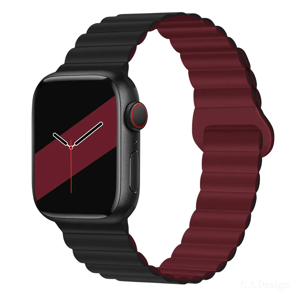 Apple Watch Magnetic Silicone Loop