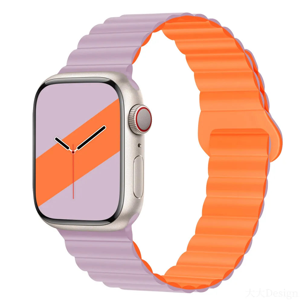 Apple Watch Magnetic Silicone Loop