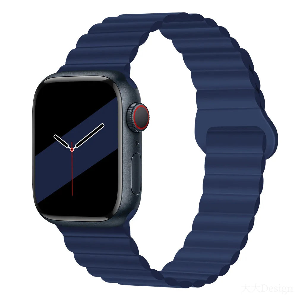 Apple Watch Magnetic Silicone Loop