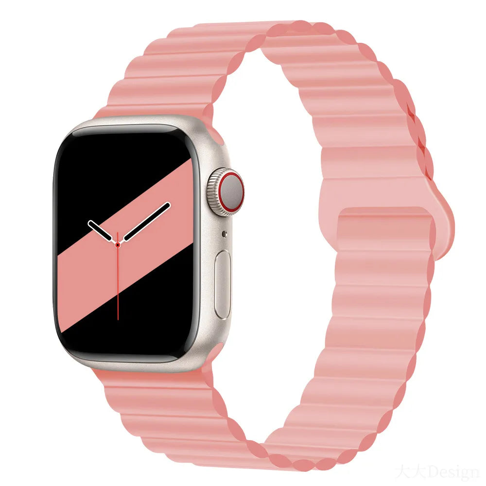Apple Watch Magnetic Silicone Loop