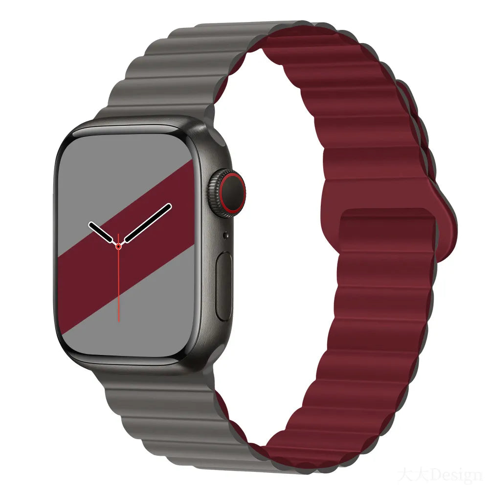 Apple Watch Magnetic Silicone Loop