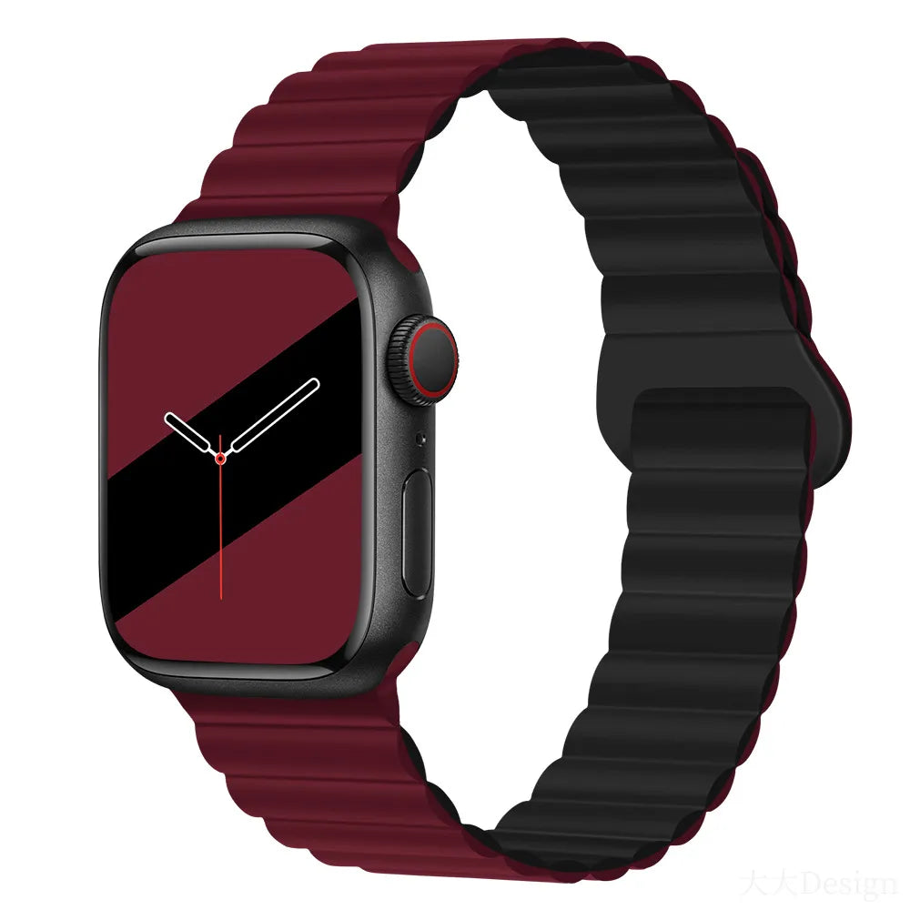 Apple Watch Magnetic Silicone Loop