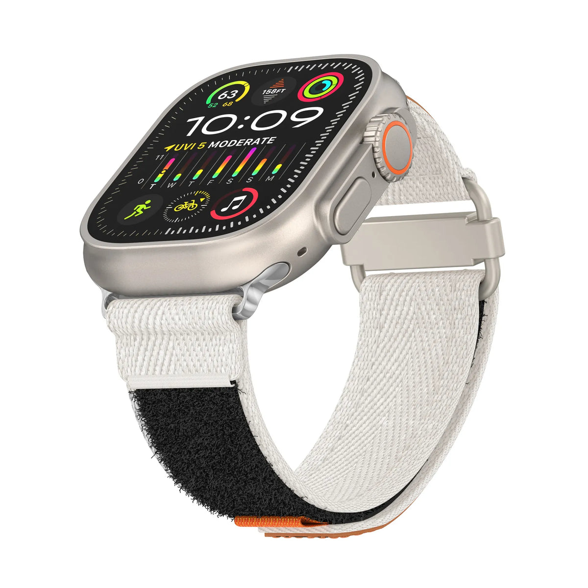 Apple Watch Nylon Band#color_white