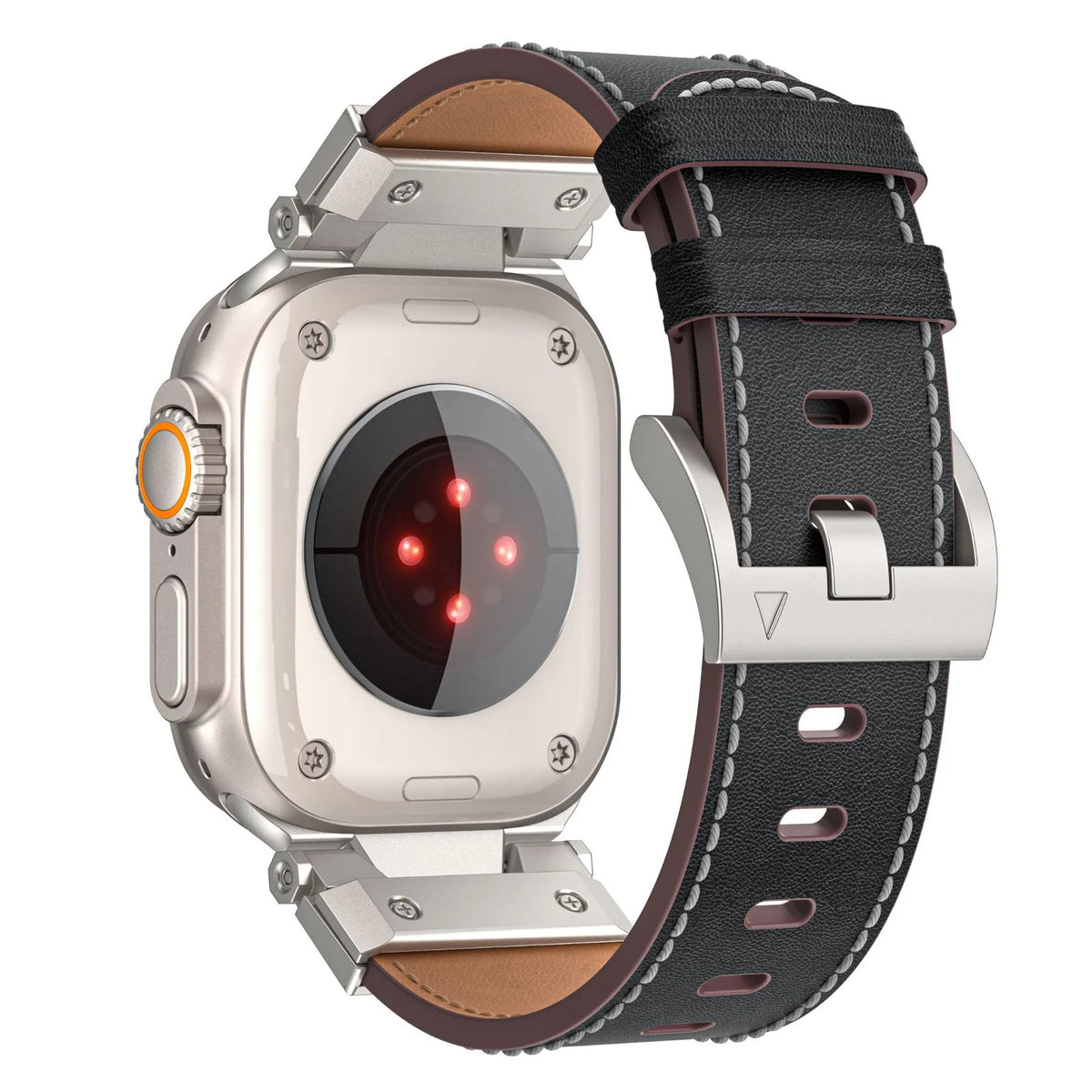 Apple Watch Ultra mech band#color_titanium black