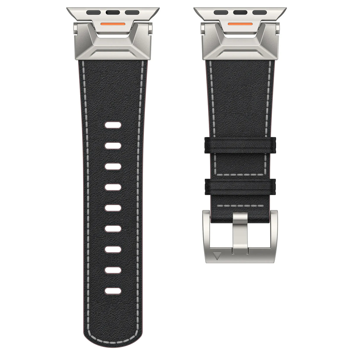 Apple Watch Ultra mech band#color_titanium black