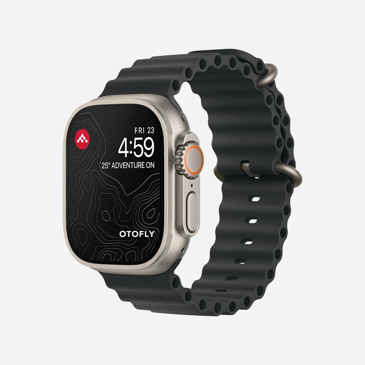 Apple Watch Ocean Band#color_black
