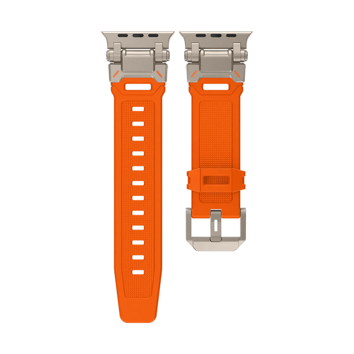 Apple Watch Ultra mech band#color_titanium orange
