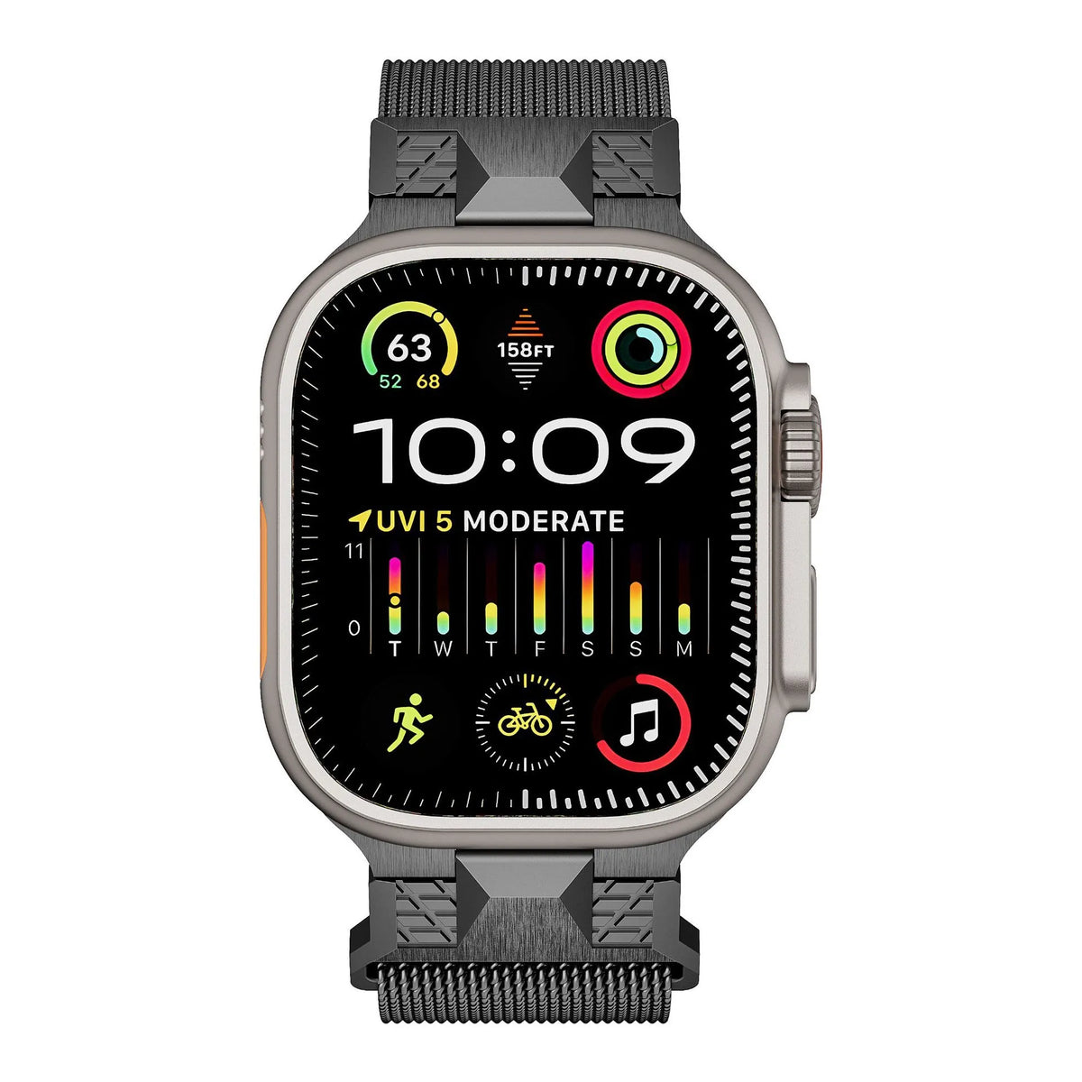 Apple Watch Ultra mech band#color_graphite