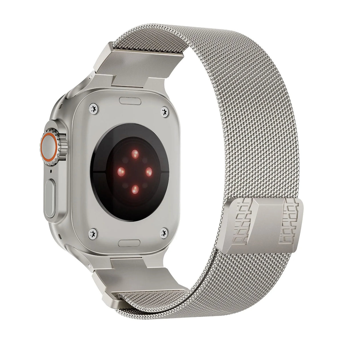 Apple Watch Ultra mech band#color_titanium