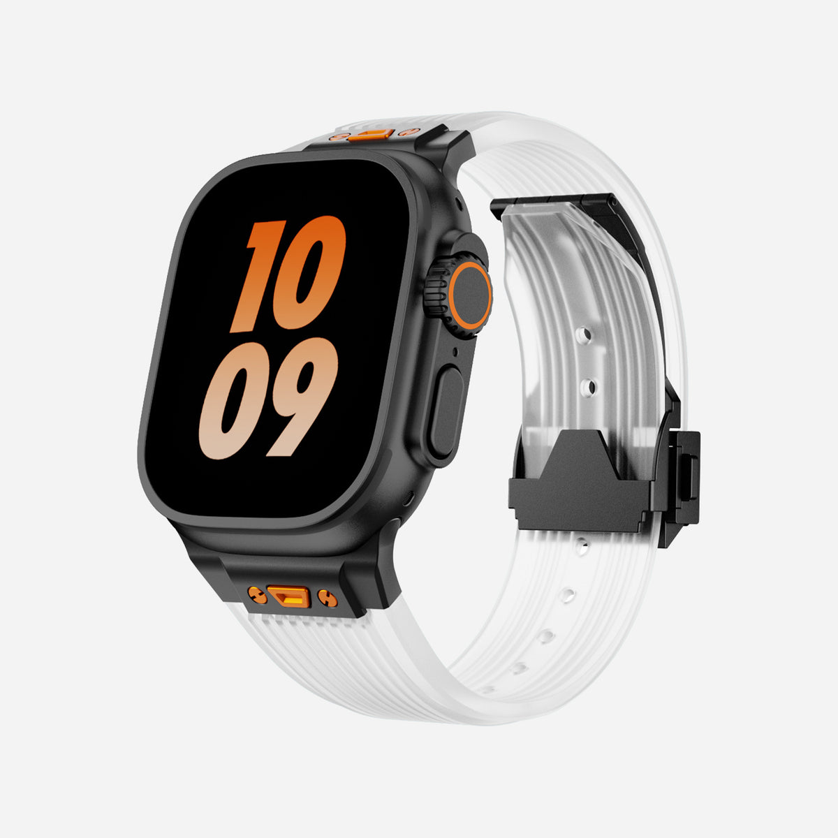 Apple Watch Ultra silicone band#color_ice white