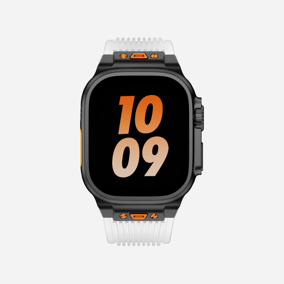 Apple Watch Ultra silicone band#color_ice white