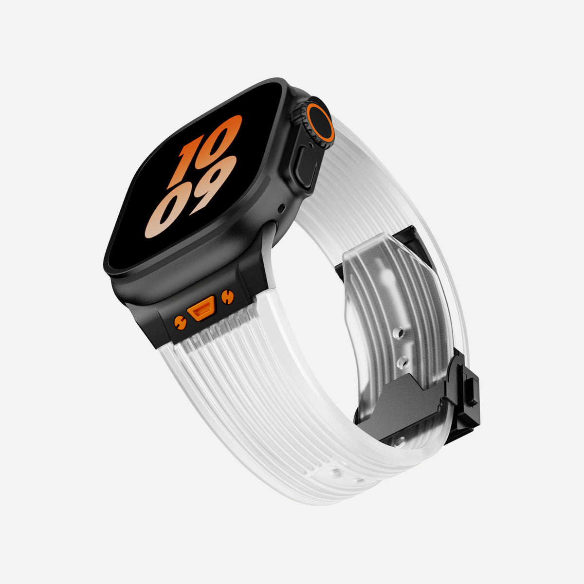 Apple Watch Ultra silicone band#color_ice white