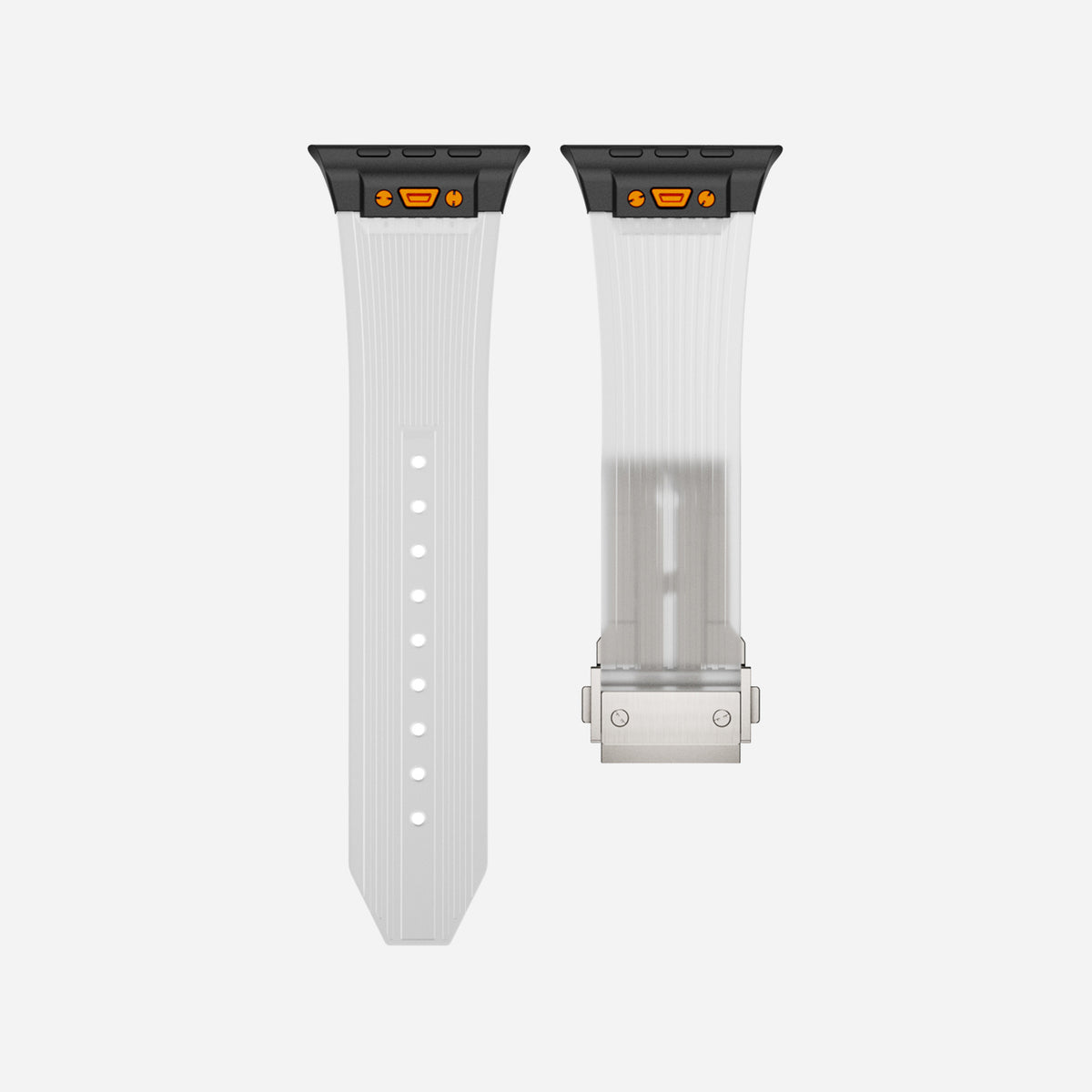 Apple Watch Ultra silicone band#color_ice white