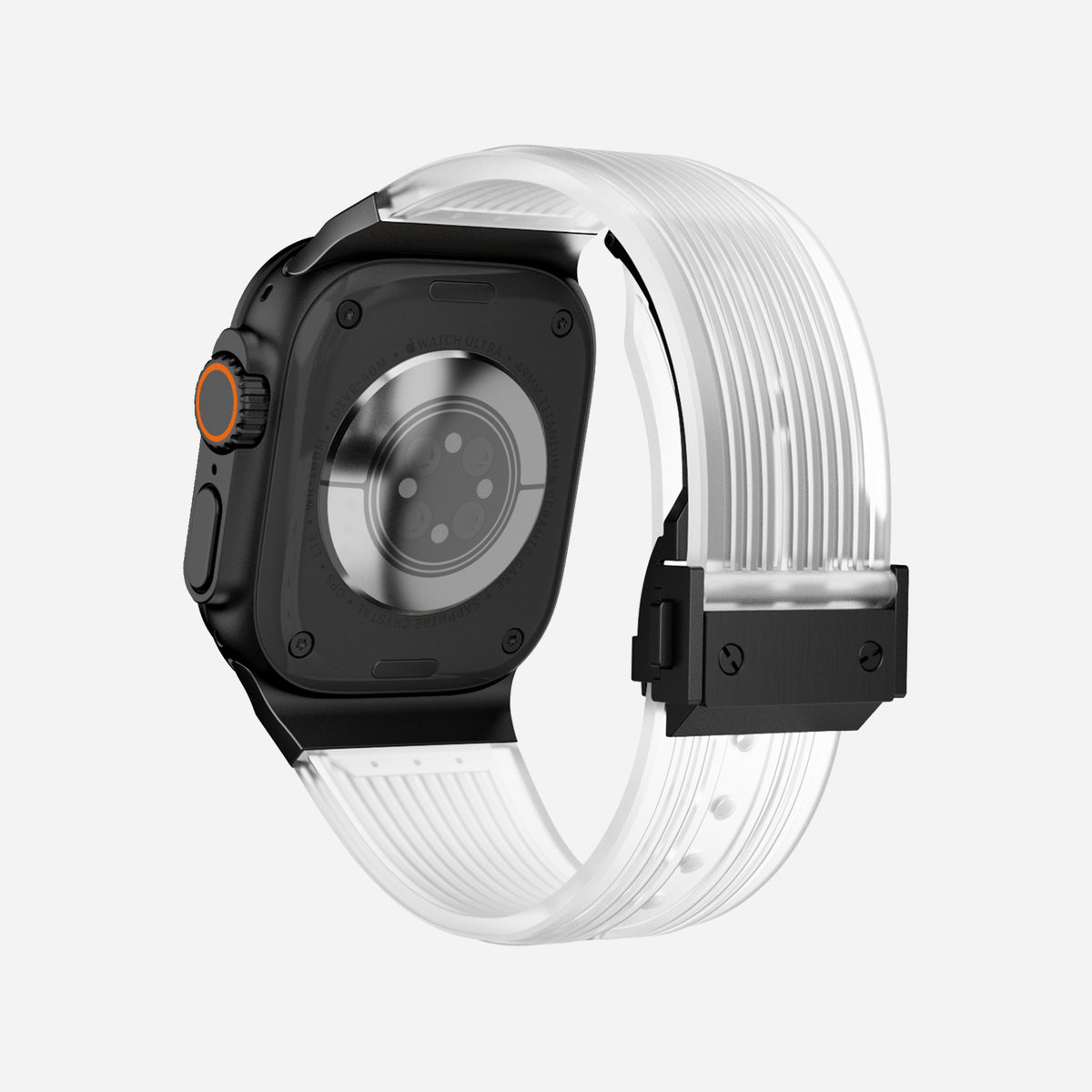 Apple Watch Ultra silicone band#color_ice white