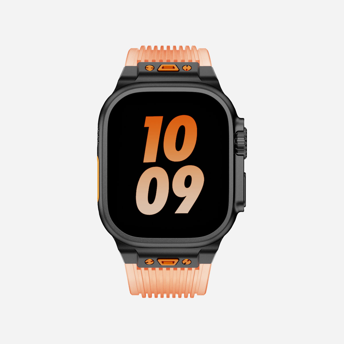 Apple Watch Ultra silicone band#color_light orange