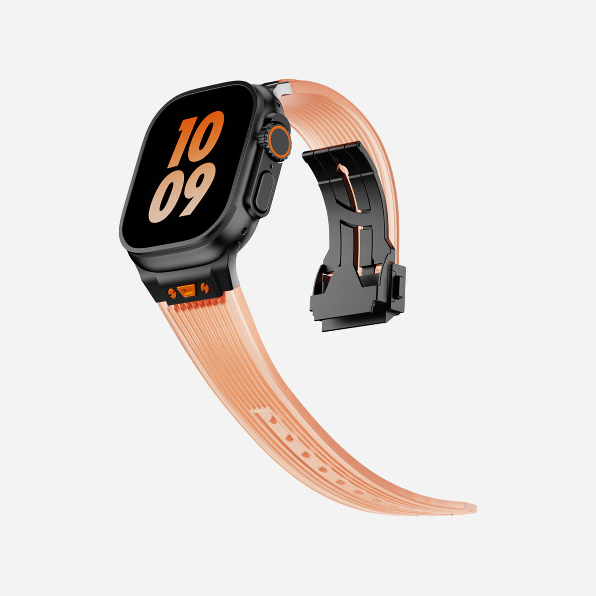 Apple Watch Ultra silicone band#color_light orange