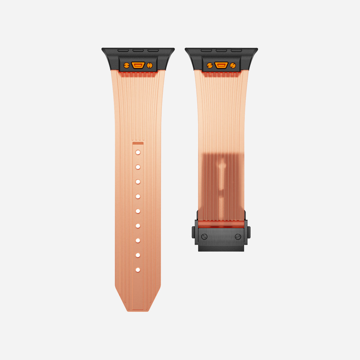 Apple Watch Ultra silicone band#color_light orange