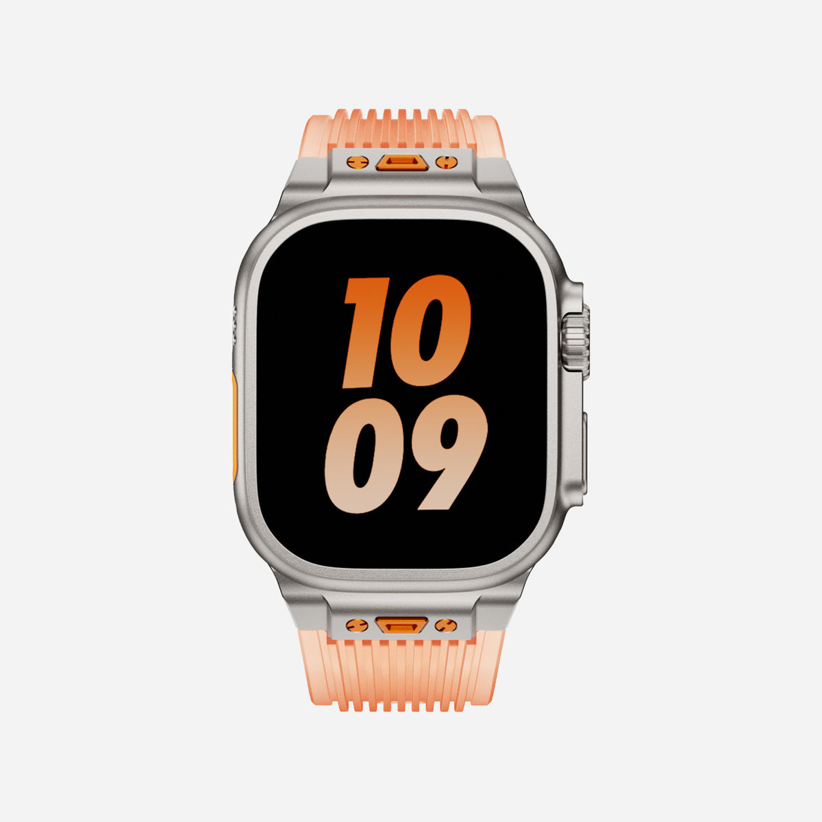 Apple Watch Ultra silicone band#color_light orange