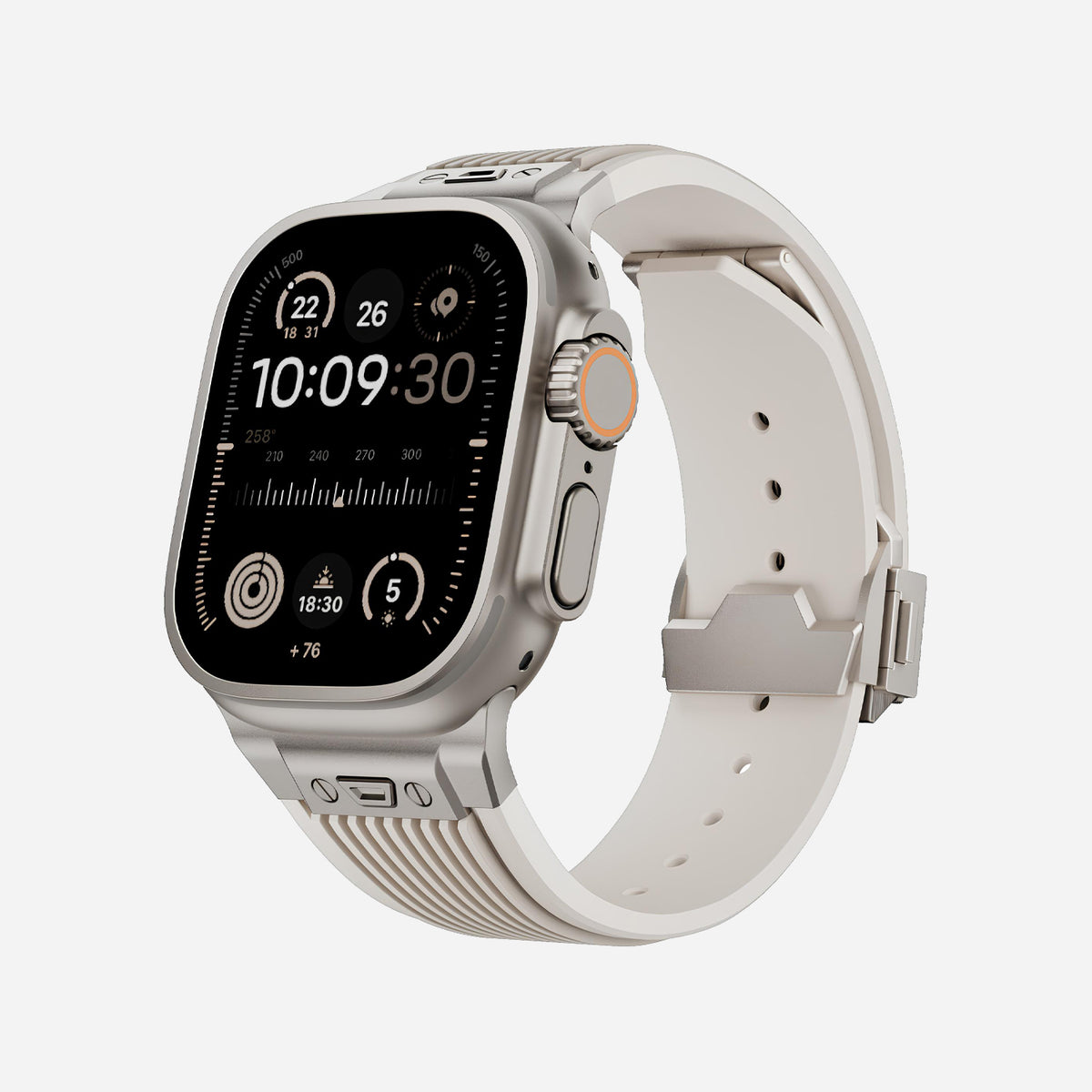 Apple Watch Ultra silicone 
band#color_stone