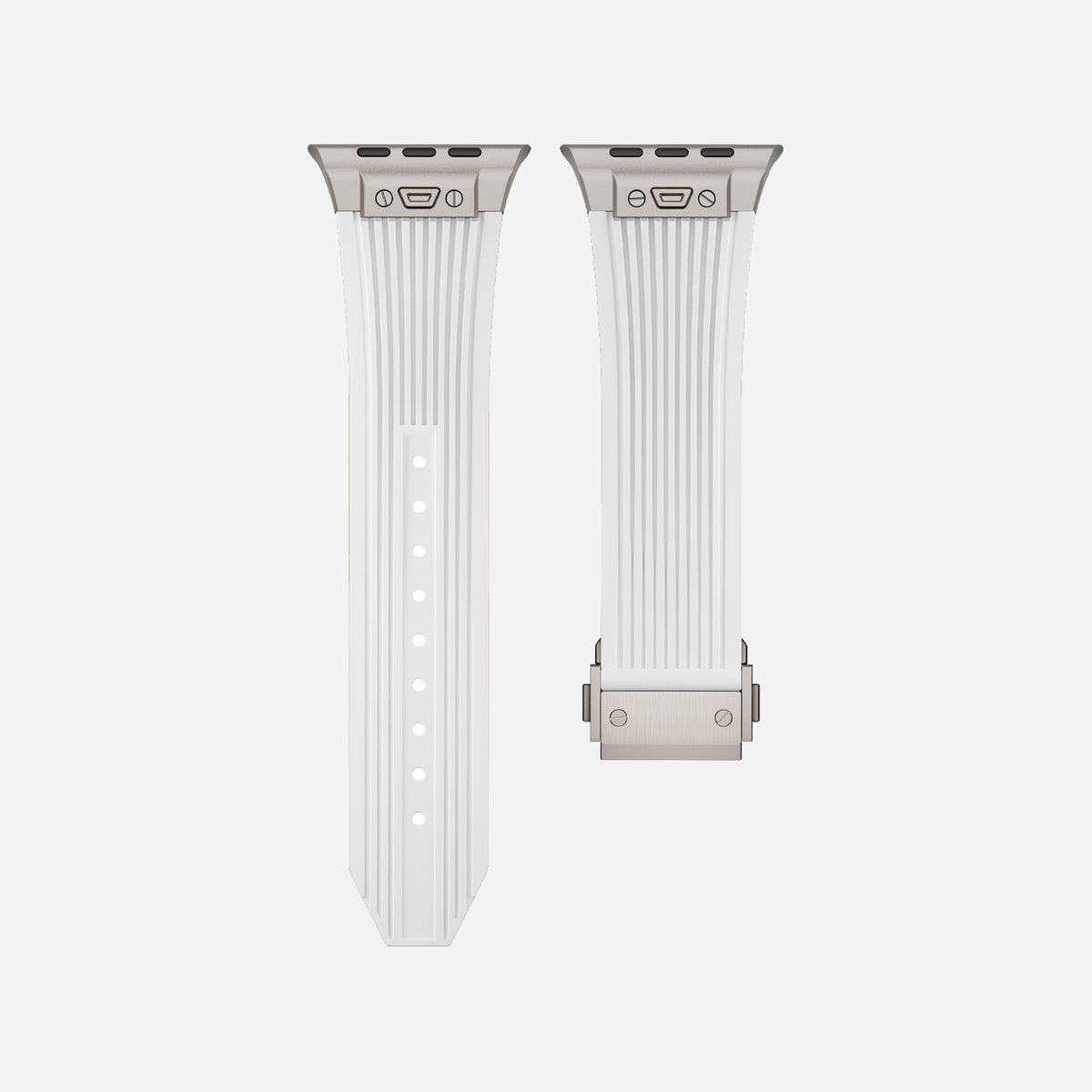 Apple Watch Ultra silicone 
band#color_white