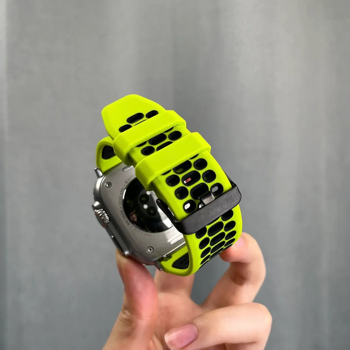 Apple Watch silicone band#color_neon green