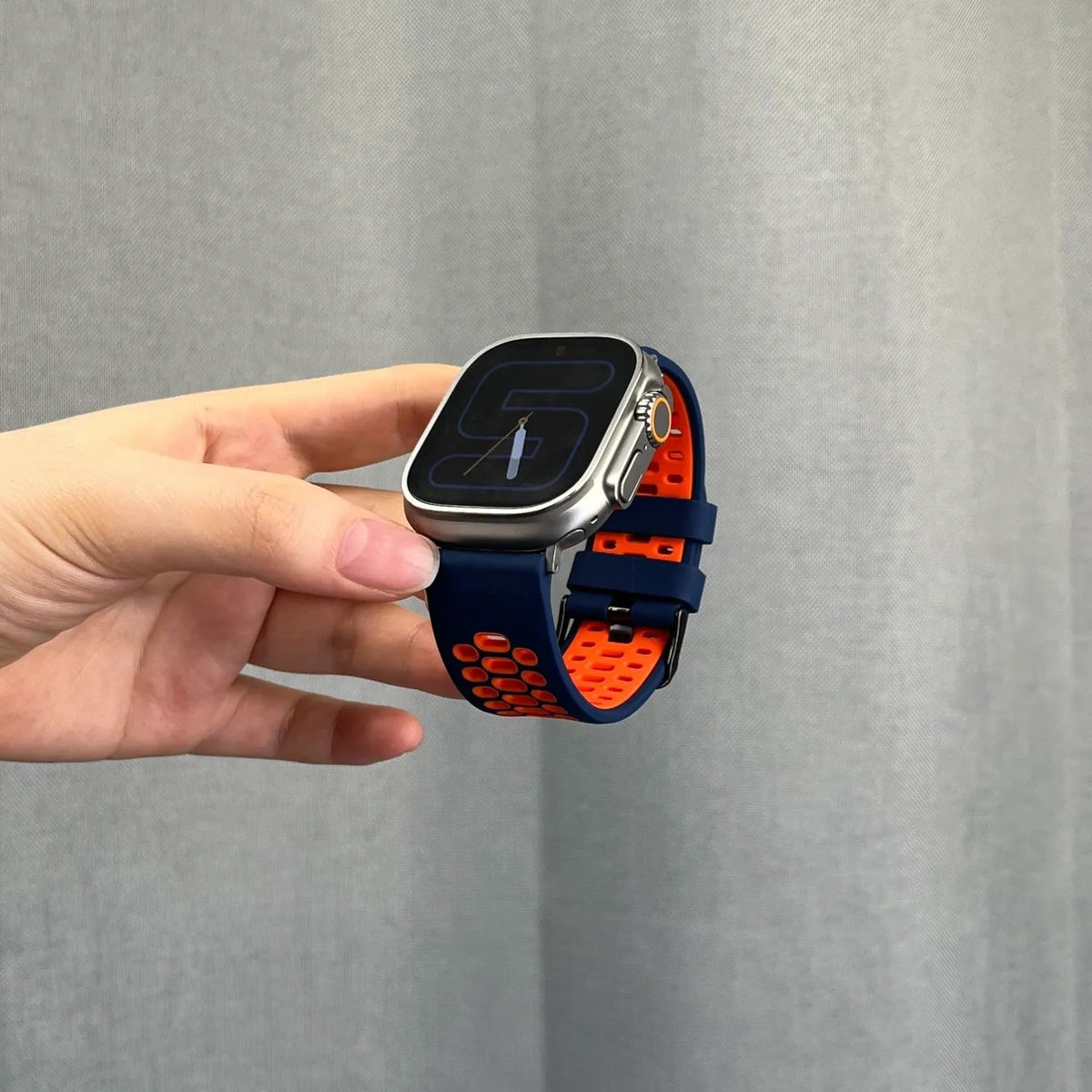Apple Watch silicone band#color_navy blue