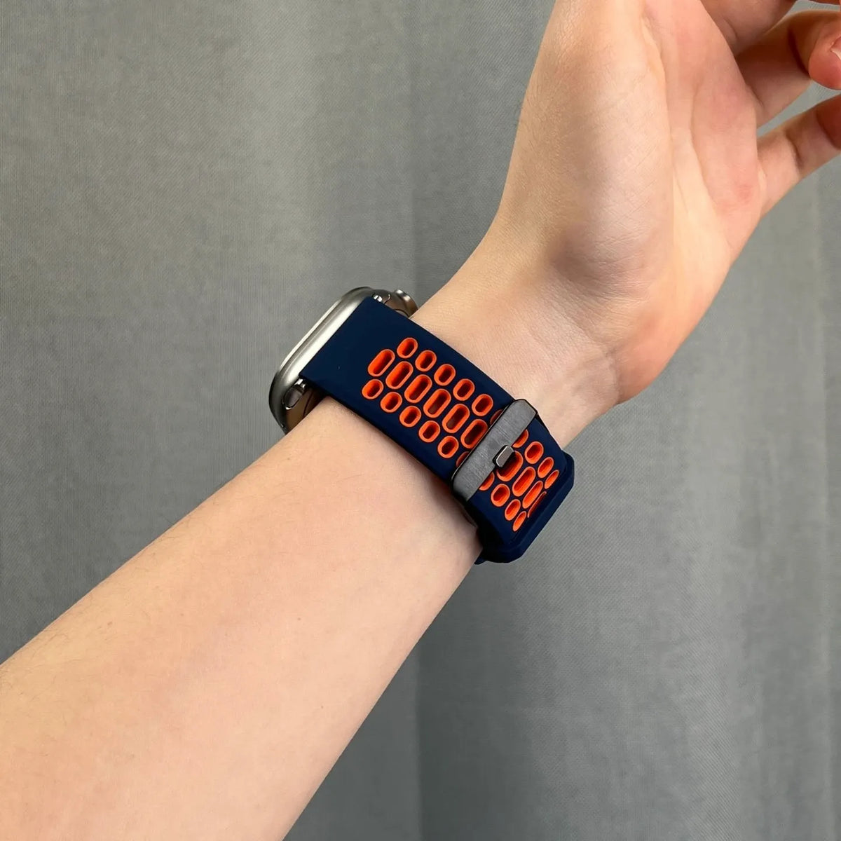 Apple Watch silicone band#color_navy blue