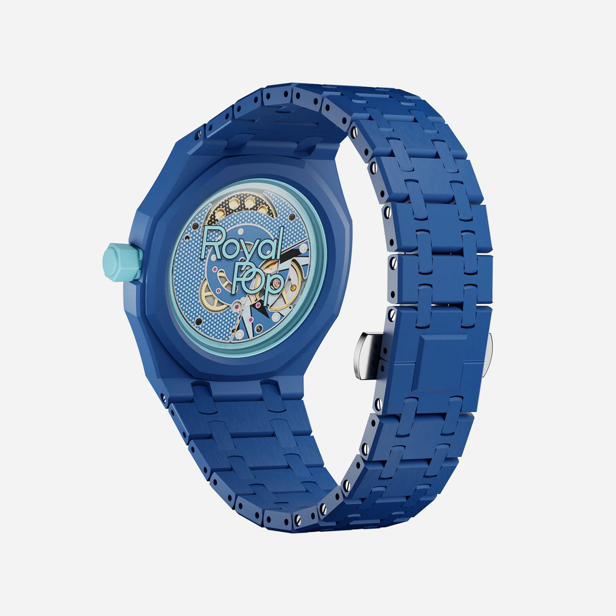 Bioceramic Bracelet & Case for AP x Swatch Royal Pop LAN BA