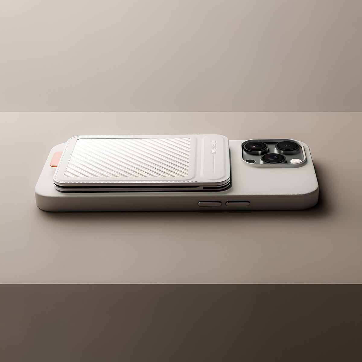 Carbon Fiber Magnetic Wallet Stand